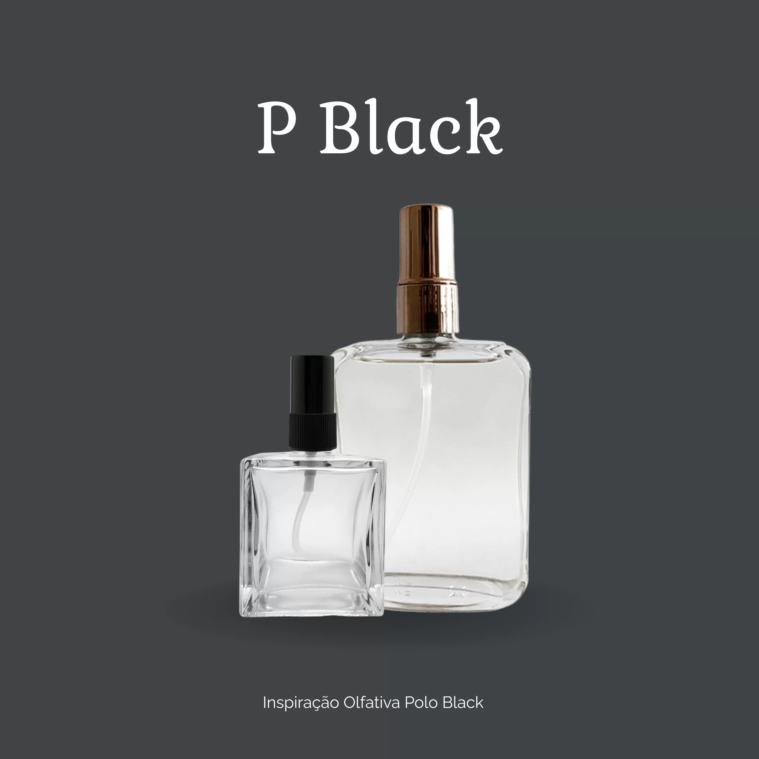P Black - Perfume Masculino inspirado em Polo Black