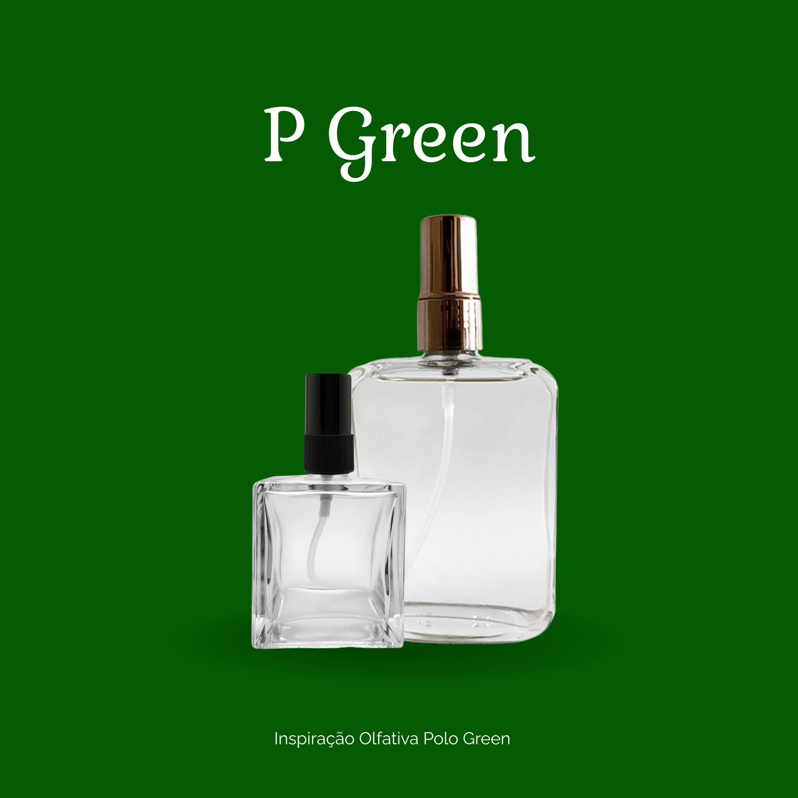 P Green - Perfume Masculino inspirado em Polo Verde