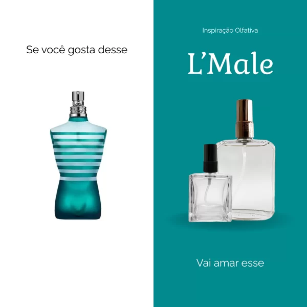 L'Male – Perfume Masculino inspirado em Le Male