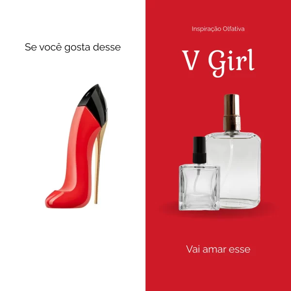 V Girl - Perfume Feminino inspirado em Very Good Girl